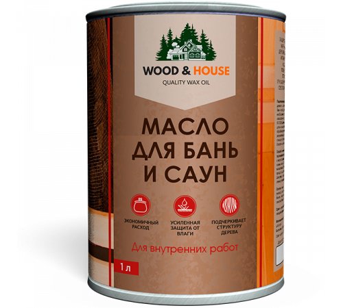 Приобрести МАСЛО ДЛЯ БАНЬ И САУН WOOD & HOUSE в Ростове-на-Дону, Ростовская область