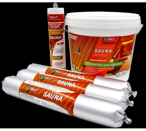 ГЕРМЕТИК - Sealit SAUNA для бань и саун 280 мл